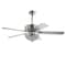Jonathan Y Zara 52" Filigree 6-Light Metal/Wood LED Ceiling Fan, Chrome JYL9602A - alternate 11