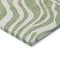 Homeroots 3' X 5' Artichoke Green And Ivory Animal Print Washable Indoor Outdoor Area Rug 600576 - alternate 7