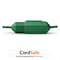 Cordsafe CordSafe PLUS Extension Cord Connection Protector, Weather-Resistant Plug Cover, Fits 18-12 AWG Extension Cords, Made in USA, Green, 1-Pack 2359 - alternate 1