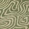 Homeroots 8' Olive Green And Light Green Round Abstract Washable Indoor Outdoor Area Rug 598988 - alternate 8