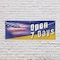 Signmission Open 7 Days, 24 Inch x 72 Inch, Vinyl Banner B-72-30770 - alternate 5