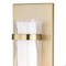 Vaxcel Vilo 1 Light Brass Bathroom Wall Fixture W0310 - alternate 7