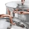 Gibson Home Bransonville 8 Piece Stainless Steel Cookware Set in Chrome and Bronze 128618.08 - alternate 10