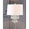 Jonathan Y Abigail 61" Crystal / Metal LED Floor Lamp, Clear/Chrome JYL2034A - alternate 10