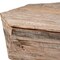 Homeroots 49" Natural Wood Octagon Distressed Lift Top Abstract Coffee Table 376273 - alternate 7