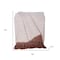 Homeroots 50" X 60" Beige and Brown Woven Cotton Herringbone Throw Blanket with Fringe 548942 - alternate 6
