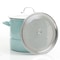 Kenmore 16 Quart Stainless Steel Pot in Blue with Steamer Insert and Glass Lid 126394.03 - alternate 6