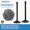 Us Weight ChainBoss Outdoor/Indoor Stanchion with 10 ft of Plastic Chain - Fillable Base, 2PK U2203 - alternate 7