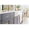 Amerock Highland Ridge 1-3/16 in 30 mm Diameter Champagne Bronze Cabinet Knob BP55312CZ - alternate 4