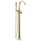 Delta Tetra: Floor Mount Tub Filler Trim T4788-CZ-PR-LHP-FL - alternate 1