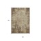 Homeroots 10' X 14' Brown And Beige Abstract Washable Indoor Outdoor Area Rug 612315 - alternate 9