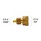 Proline Series Brass 3/8-in COMP x 1/2-in FIP Coupling CP-118NLB - alternate 3