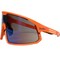 Bouton Optical Enhanced Coverage Full Frame Safety Glasses, w/Hi-Vis Orange Frame, Blue Mirror Plus PRO Lens, and Ant 250-43-0006 - alternate 1