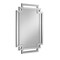 Homeroots 35" Clear Unframed Art Deco Accent Mirror 534353 - alternate 9