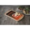 Picnic Time Family Of Brands NFL Cincinnati Bengals - Billboard Glass Top Serving Tray 911-01-505-074-2 - alternate 2