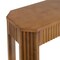 Alaterre Furniture Fluted Solid Wood Console Table 56 in Modern Entryway Table with Storage Shelf AFTBL-007 - alternate 9