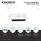 Kingston Brass 33" Cast Iron Self-Rimming Single Bowl Drop-In Kitchen Sink, 2-Hole, White GT332292 - alternate 4