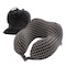 Home-Complete Travel Pillow Memory Foam Pillow with Washable Cover Neck Pillows for Sleeping, Black HT-PILLOW2-BLK - alternate 6