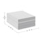 Flash Furniture Cloud Portable Tri-Fold 4 Inch Cooling Memory Foam Cot Mattress in a Box w/Removable Washable Cover CL-3FLD-4-C-GG - alternate 10