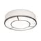 Afx Reeves, LED Flush Mount, 16"W, Satin Nickel RVEF16LAJUDSNLW - alternate 1