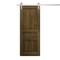 Sartodoors Modern Barn Door 36 x 84 inches, Ego 5012 Marble Oak, 6.6FT Silver Rail Track Heavy Hardware Set ,  EGO5012BD-S-DMR-3684 - alternate 1