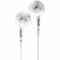 Maxell On-Ear Wired Earbud, Fully Rubberized w/In-Line Mic, 4 ft Cord, White 199728 - alternate 2