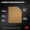 3M 3M Advanced Sanding Sheets w/ No-Slip Grip Backing, 9 in x 11 in, 60 Grit, 20PK 20060-G-4 - alternate 6