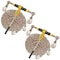 Vevor Ratchet Chain Binder 5/16 in x 10 ft G80 Chains Load Binder for Hauling 5/16-3/8-10FT-2 - alternate 1
