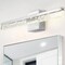 Jonathan Y Mario 22" 1-Light Modern Contemporary 360-Degree Rotatable Iron/Seeded Acrylic Integrated LED Vanity JYL7128C - alternate 14