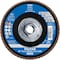 Pferd 4-1/2'' x 5/8-11 Thd. POLIFAN Flap Disc - CO-FREEZE SG INOX, Ceramic oxide, 50 Grit, Flat 61083 - alternate 3