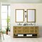 James Martin Vanities Breckenridge 72'' D Vanity, Light Natural Oak w/ Victorian Sil Top w/FreePower Wireless Charger 330-V72-LNO-FVSL - alternate 10