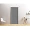 Vdomdoors Sliding Pocket Door 28 x 84 inches / Mela 7001 Painted Grey / Kit Rail Hardware / MDF Interior Bedr MELA7001PD-SIF-2884 - alternate 1