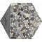 Daltile Pebble Oasis Natural Stone Tri-Hex Pebble Mosaic 11in x 10in in Tumbled Coastal, 17PK PB26TRHEXPBMSTM - alternate 7