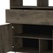 Homeroots 38" Dark Brown Single Drawer Combo Dresser 478399 - alternate 6