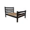 Homeroots Brown Solid Wood Full Bed Frame 546957 - alternate 6