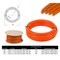 Mytee Products Air Line 1/4 in ODx100 ft Orange SAE J844 Nylon Tubing, DOT Approved for Air Brake, 2PK MP-ABT-1924-03-T100x2 - alternate 5