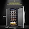 Schmck Schmecke 18 Bottle Compressor Wine Refrigerator, Freestanding Wine Cooler with Lock, Stainless Steel SHMFWCC181LSS - alternate 8