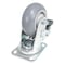 Vestil Thermoplastic Rubber Swivel With Total Brake Caster 5 In. x 2 In. 551 lb Light Gray CST-VE-5X2TPR-SWTB - alternate 12