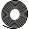 Do It Best 3/8'' x 5/15'' T x 10 Ft. L Black Rubber Foam Weatherstrip Tape R538HDB - alternate 1