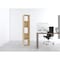 Homeroots 59" Natural Wood Bookcase 489292 - alternate 3