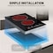 Anzzi 12 in. 2 Elements Glass Top Radiant Electric Cooktop in Black w/ 1800W, Auto-Off, & Heat Indicator AZ-CKTEL01 - alternate 10