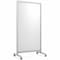 Ghent EZ Mobile Porcelain Whiteboard, Aluminum Frame, Magnetic, 75''H x 38''W EZ6MA7538 - alternate 1