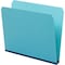 Zoro Select Pressboard Expanding File Folders, Straight Tabs, Letter Size, 1" Expansion, Blue, PK25 PFX9200 - alternate 3