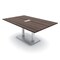 Skutchi Designs Rectangle Conference Table With Power, 48 in W, 72 in L, Brown HAR-REC-48X72-DOU-H3041-ESIL - alternate 12