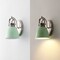 Jonathan Y Phineas 7" 1-Light Adjustable Farmhouse Bohemian Iron LED Vanity Light, Mint Green/Nickel JYL1114C - alternate 12
