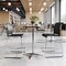 Flash Furniture Commercial Plastic Stack Stool with Contoured Back and Sled Base in Black RUT-239AH-CS-BK-CHR-GG - alternate 9
