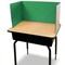 Flipside 12 x 48 Study Carrel Green Corrugated Pack of 12 60048-12 - alternate 7