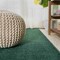 Jonathan Y Haze Solid Low-Pile Emerald 9 ft Square Area Rug SEU100L-9SQ - alternate 8