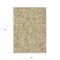 Homeroots 5' X 8' Wheat Blue And Ivory Floral Washable Indoor Outdoor Area Rug 597855 - alternate 9