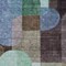 Homeroots 3' X 5' Brown Blue And Green Abstract Washable Indoor Outdoor Area Rug 604470 - alternate 7
